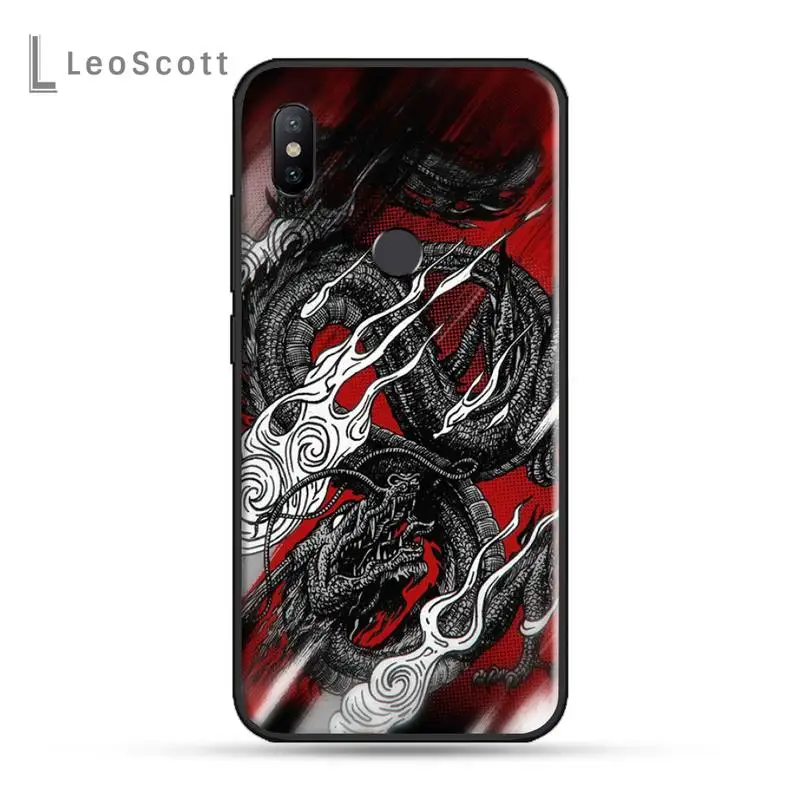 

Dragon Phone Case For xiaomi Redmi 5 5A plus 7A 8 note 2 3 4 5 5A 6 7 GO K20 A2