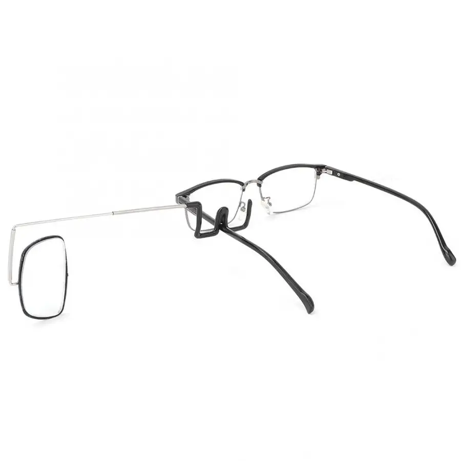 Aluminium Alloy Bike Bicycle Cycling Riding glasses Mirror Helmet Mount Rearview Rear View Eyeglass 360 adjustment | Спорт и