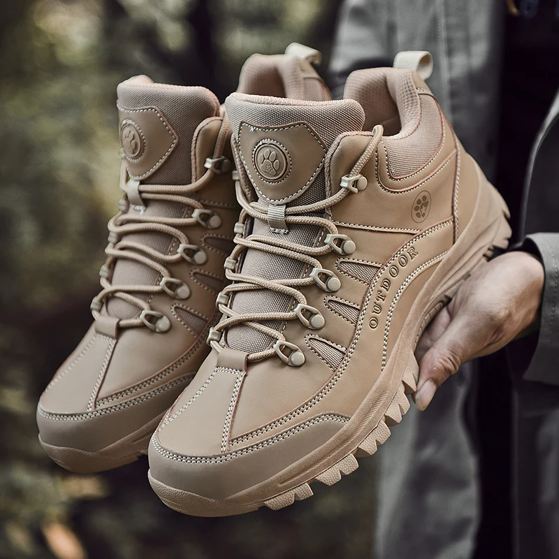Новинка весна-осень 2019 модная Мужская Уличная обувь большого размера для походов