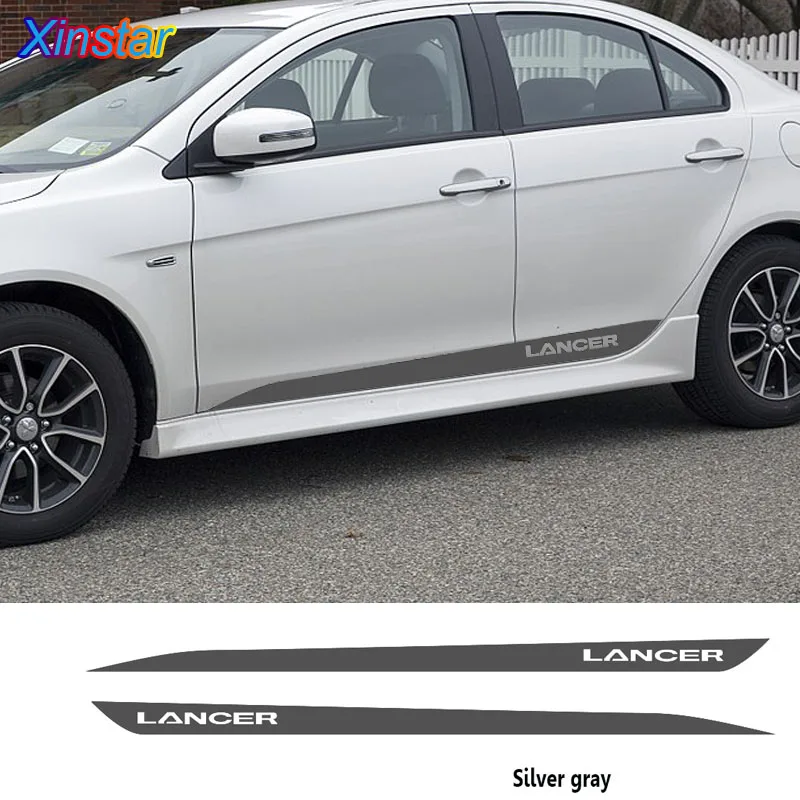 2 шт./лот Автомобильная боковая наклейка для Mitsubishi Lancer Outlander ASX | Автомобили и