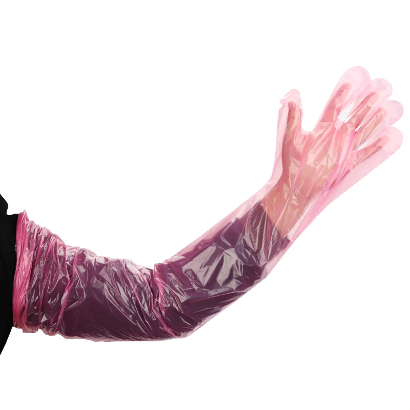 100 шт. одноразовые пластиковые перчатки для общего использования ZHEQOGZH с