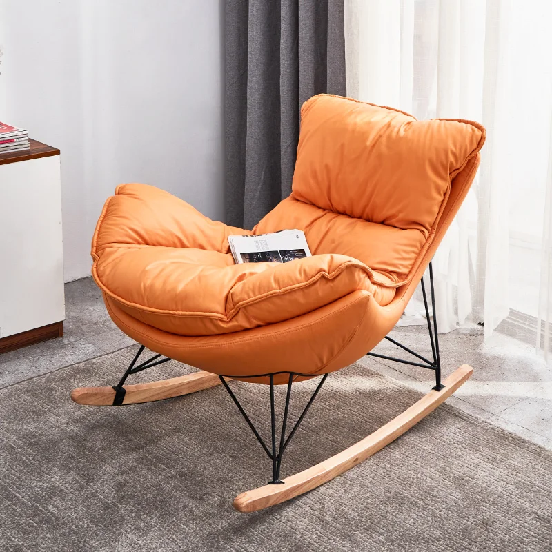 

Rocking Chair Recliner for Adults Couch Leisure Chair Internet Celebrity Lazy Light Luxury Rocking Chair Balcony Home Leisure