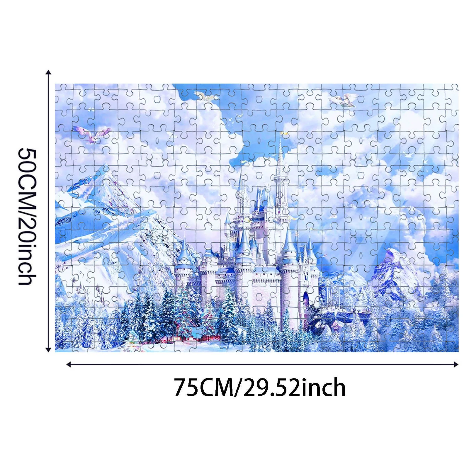 

Wooden Jigsaw Puzzle Adults Puzzles 1000 Piece Landscape Puzzle Game Interesting Toys 29.5x19.6 Inch Educational Games Toys#4