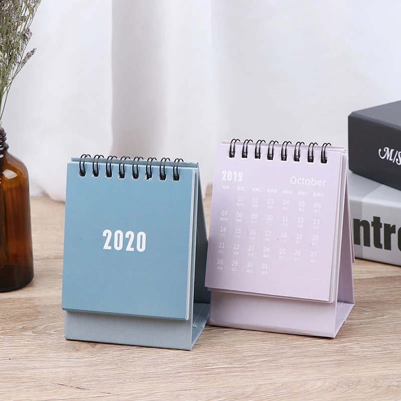 2020 настольный календарь еженедельник Ежемесячный план список ежедневный