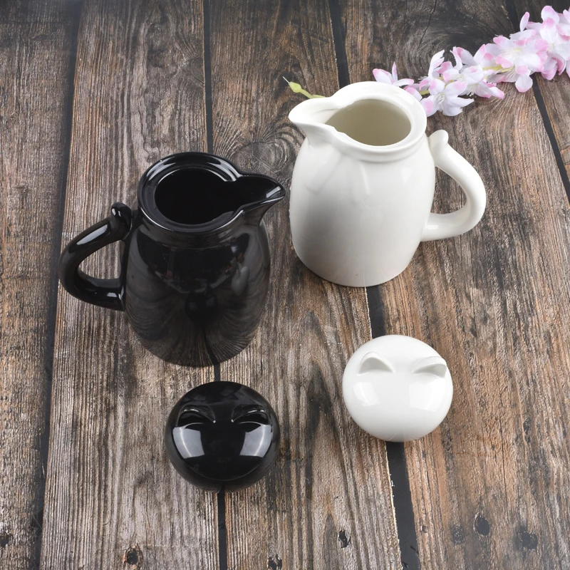 Мультяшный Кот молочный горшок керамическая молочная чашка кофейная маленькая