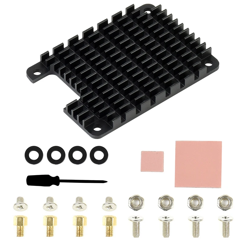 CM4 Dedicated Aluminum Heatsink for Raspberry Pi Compute Module 4 with Thermal Pads | Компьютеры и офис