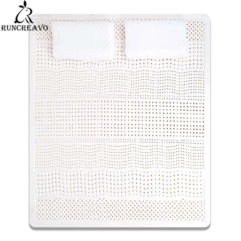 

100% Natural Latex Mattresses Foldable Slow Rebound Mattress Tatami Family Bedspreads King Queen Twin Size 5/7.5/10cm Thickness