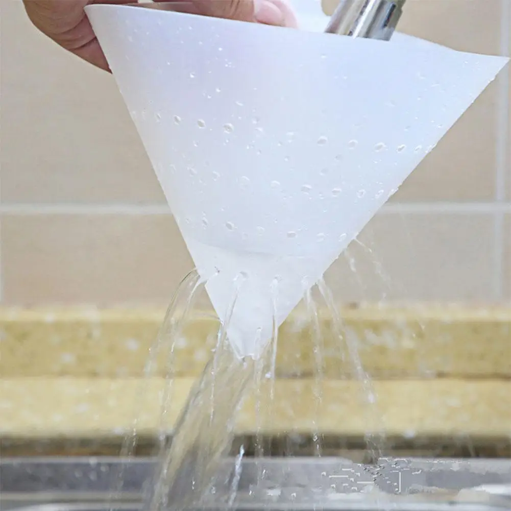 

Foldable Sink Filter Universal Household Simple Self-Standing Soup Filter Bag Drain Device Kitchen Leftover Anti-Blocking V4M5