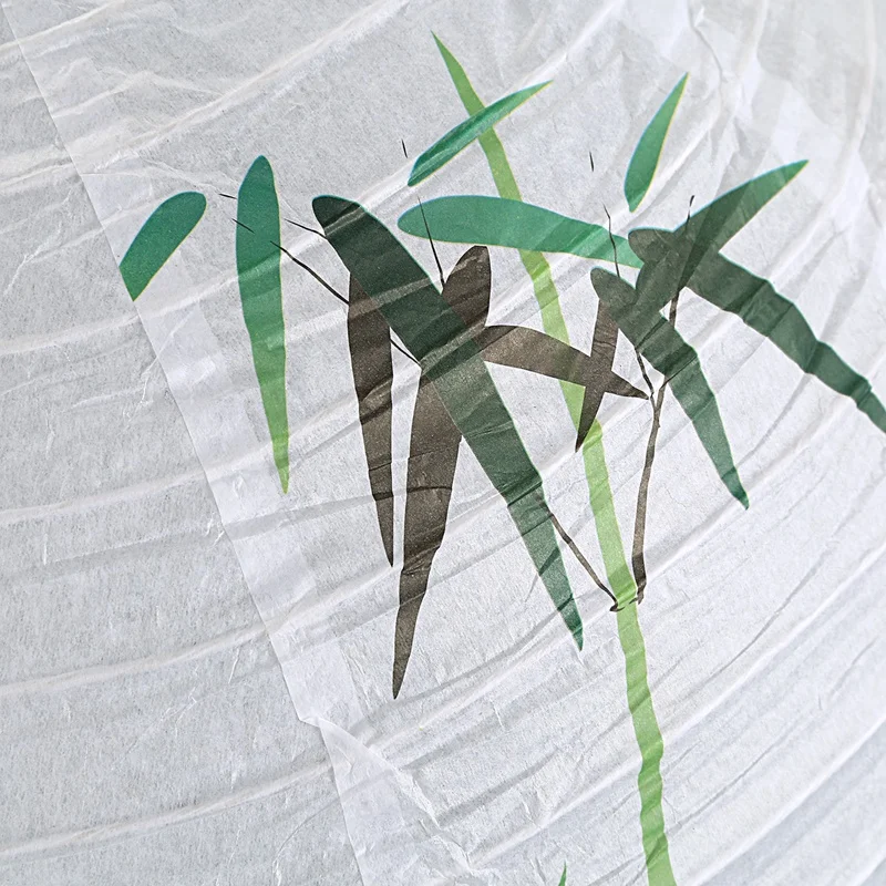 

35cm Lamp Shade Paper Lantern Oriental Style Light Decoration, Bamboo