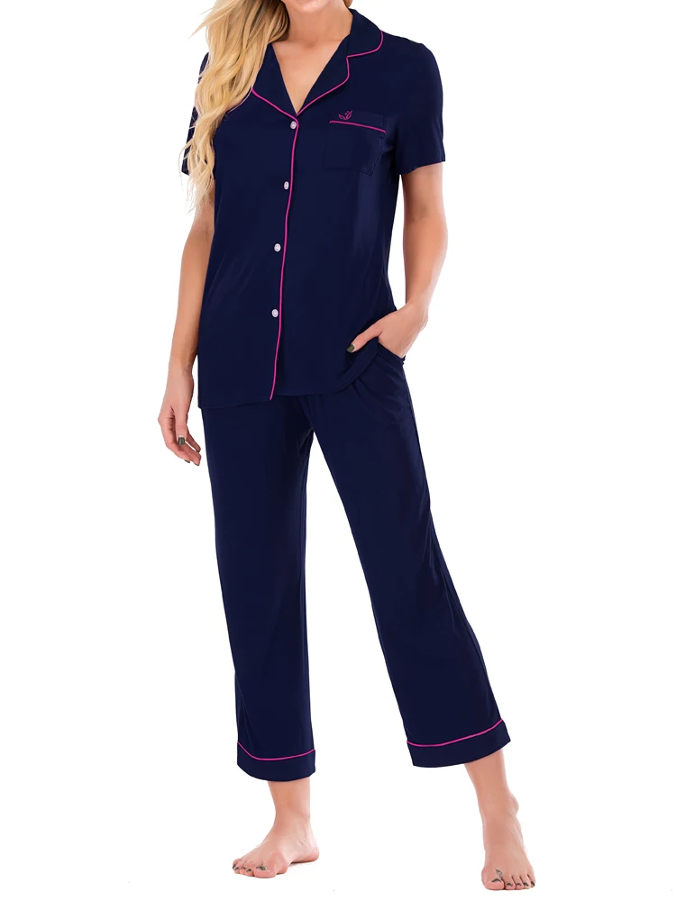 

Summer rayon embroidery Men's and women's underwear and home clothes / women's pajamas / home clothes / pajamas robe