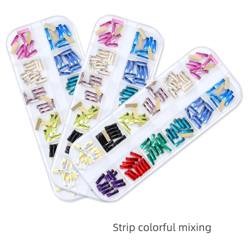 120 шт. разные камни для ногтей виды дизайна Стразы украшения бижутерия ногти 3d