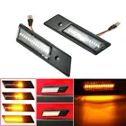 2 шт течет ретранслятор лампы Светодиодный Боковой габаритный фонарь динамический сигнал поворота светильник для BMW 3 5 7 серия E32 E34 E36 1990-1996