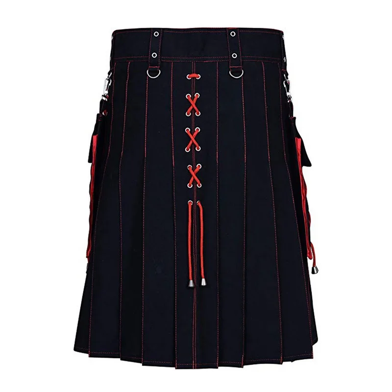 WENYUJH новинка 2019 осенняя Kilt Hybrid современные хлопковые джинсы килт для мужчин