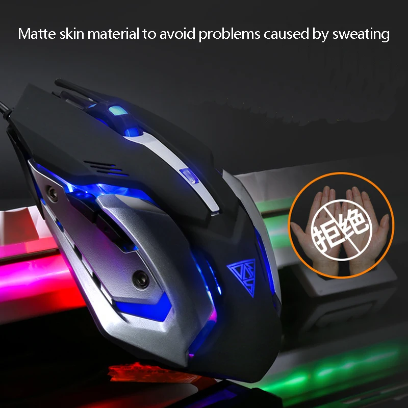 клавиатура механичекая Игровой keybord и мышь с двухцветной инжекцией