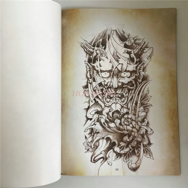 Тату-книга, новая тату-книга, татуировки, книги с полной задней частью, цветы, руки, традиционный узор, как Бог, обезьяна, дракон, змея, тату, рисунок