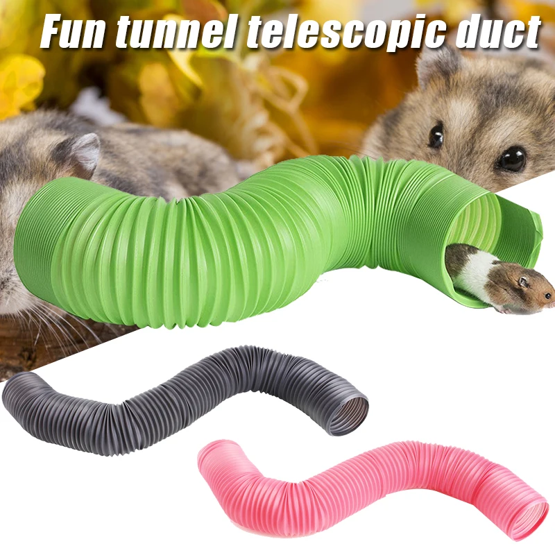 

Wholesale Guinea Pig Tunnel Playing Toys Tube for Guinea Pigs Hamsters Soft Warm Tunnel N66