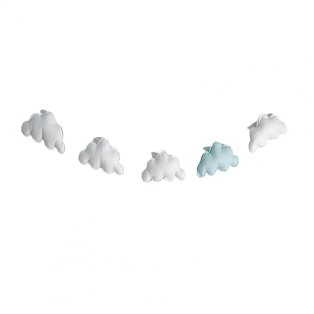 

Wall Hanging Long Lasting Anti-allergenic Nordic Cute Cloud Hanging Decor for Kids' Room