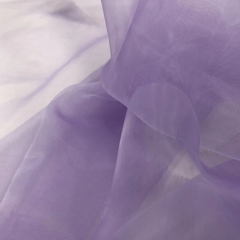 X см прозрачный тюль для платья из органзы Прозрачный марлевый элемент украшения