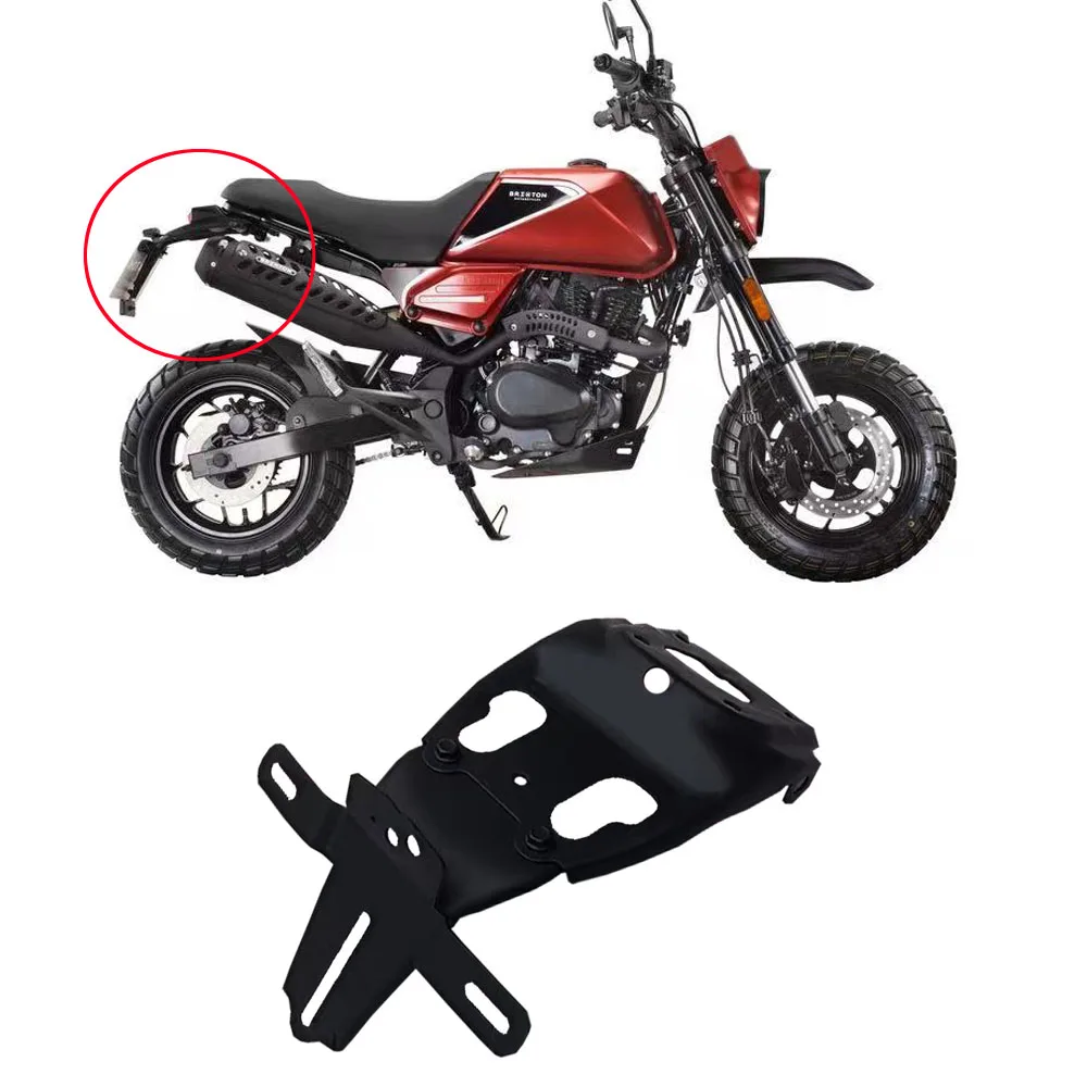 Motorcycle License Plate Holder Tail Light Bracket Fit Crossfire XS 125 Fender Bracket For Brixton Crossfire 125 XS XS125