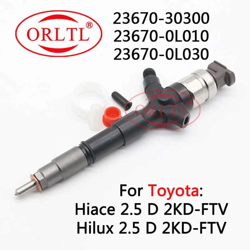 

Common Rail Injector 23670-30300 Diesel Nozzle 23670-0L010, 23670-0L070, 095000-7760, 095000-7761, 095000-7750