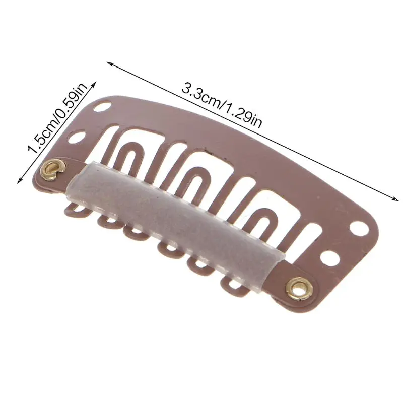 10 шт. U образные зажимы для наращивания волос 32 мм|clips for hair extensions|snap clips hairhair extensions |