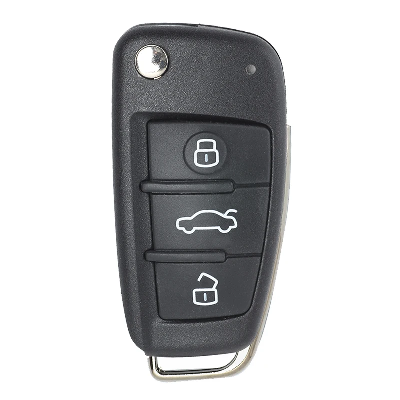 Keyecu Модернизированный дистанционный Автомобильный ключ 434 МГц ID48 Fob для Audi A1 TT R8