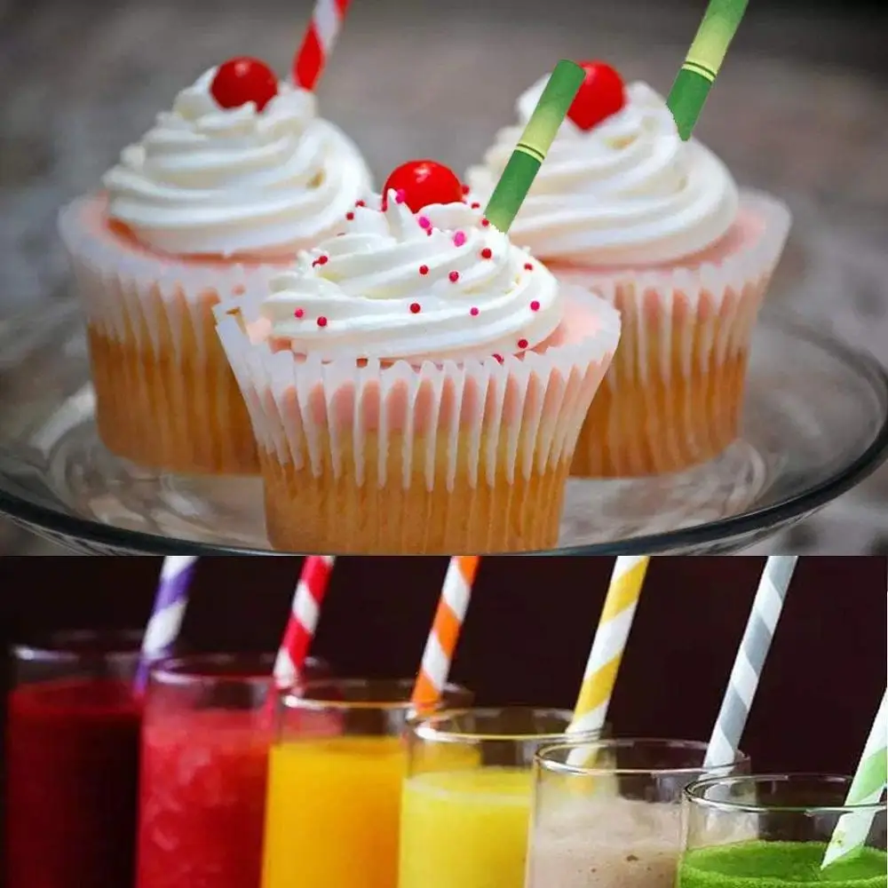 Идеальная Лучшая цена $0 9 за упаковку бумажные соломинки оптом выбирайте цвета u