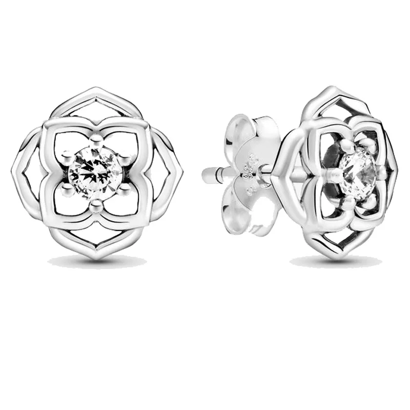 Серьги-гвоздики «любовь» женские из серебра 925