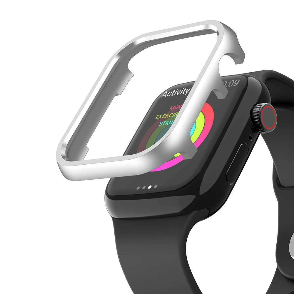 Чехол для часов Apple Watch SE 6 5 4 3 2 1 прозрачный чехол 38 мм 42 последняя модель защита