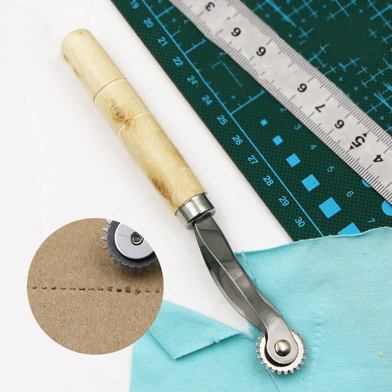 1 шт. колесо из нержавеющей стали для шитья кожи и бумаги|Наборы ручных