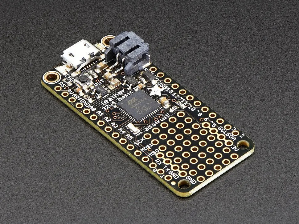 

Feather 32u4 Basic Proto supports arduino and compatible with arduino
