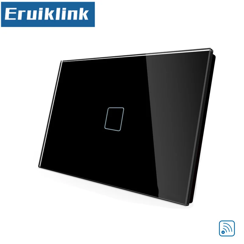 Настенный сенсорный выключатель стандарт США/UA 1/2/3 Gang 1 Way AC110 240V RF433 Умный домашний
