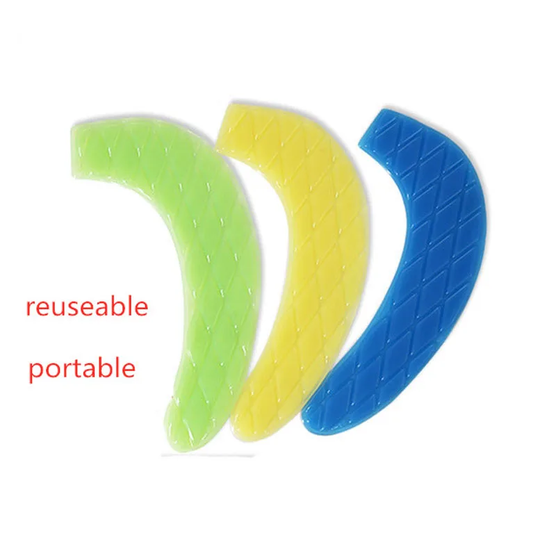 1 Pair Portable Silicone Toilet Seat Cushion Washable Reuseable Bathroom Anti butt Cold Traveling  WC Sitting Pad images - 6