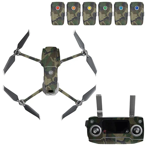 Наклейка в стиле граффити для DJI Mavic 2 наклейка на корпус дрона пустынные