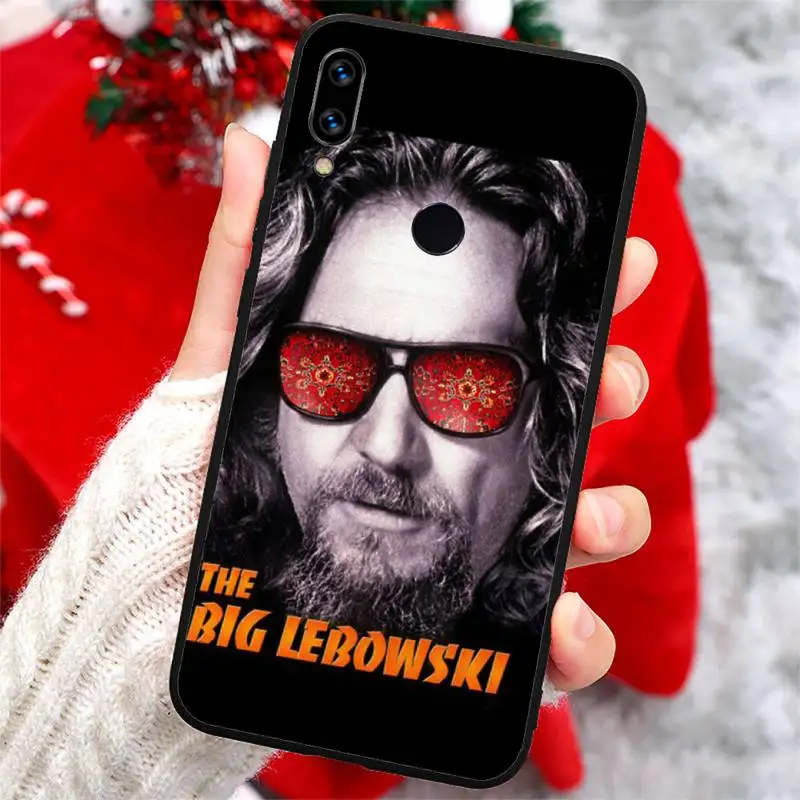 

Movie Film The Big Lebowski pattern Phone Case For Xiaomi Redmi note 7 8 9 t k30 max3 9 s 10 pro lite