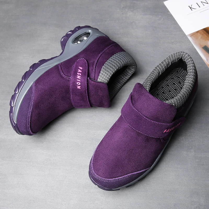 Height Increasing Sneakers Women Air Cushion Sport Shoes Women Running Shoes Anti-slip Platform Shoes Gym Shoes Jogging