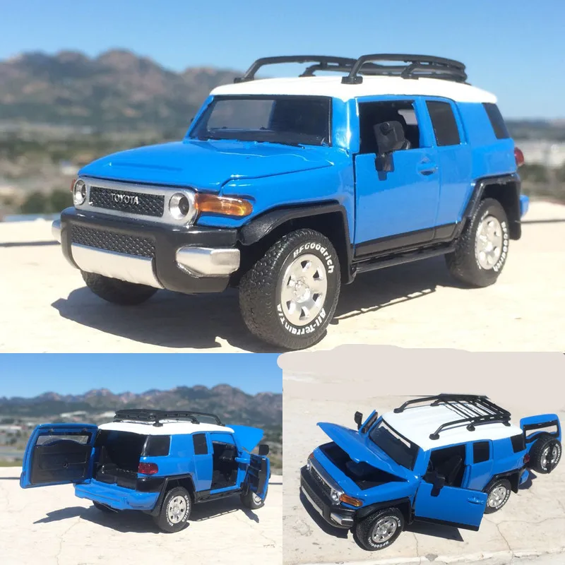 1/32 Масштаб литья под давлением игрушечная модель Toyota Land Cruiser SUV спортивный