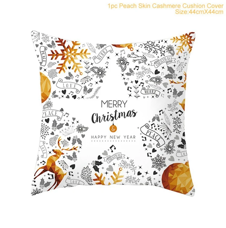 Pillow case 6 Чехол для подушки FENGRISE Merry Christmas, Рождественское украшение для дома, Рождественское украшение, Новогоднее украшение - Цвет: Pillow case 6