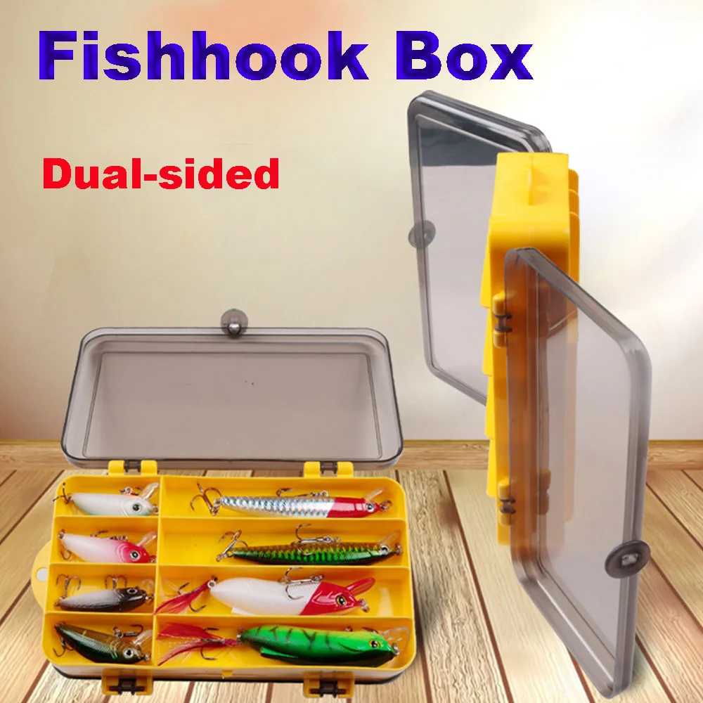 

Multifunctional Double Side Fishhook Case Luya Fishing Accessories Fishing Box Lure Case Bait Tackle Container