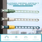 Портативная вешалка на окна для одежды, уличная, деловая поездка, сушилка для одежды в помещении