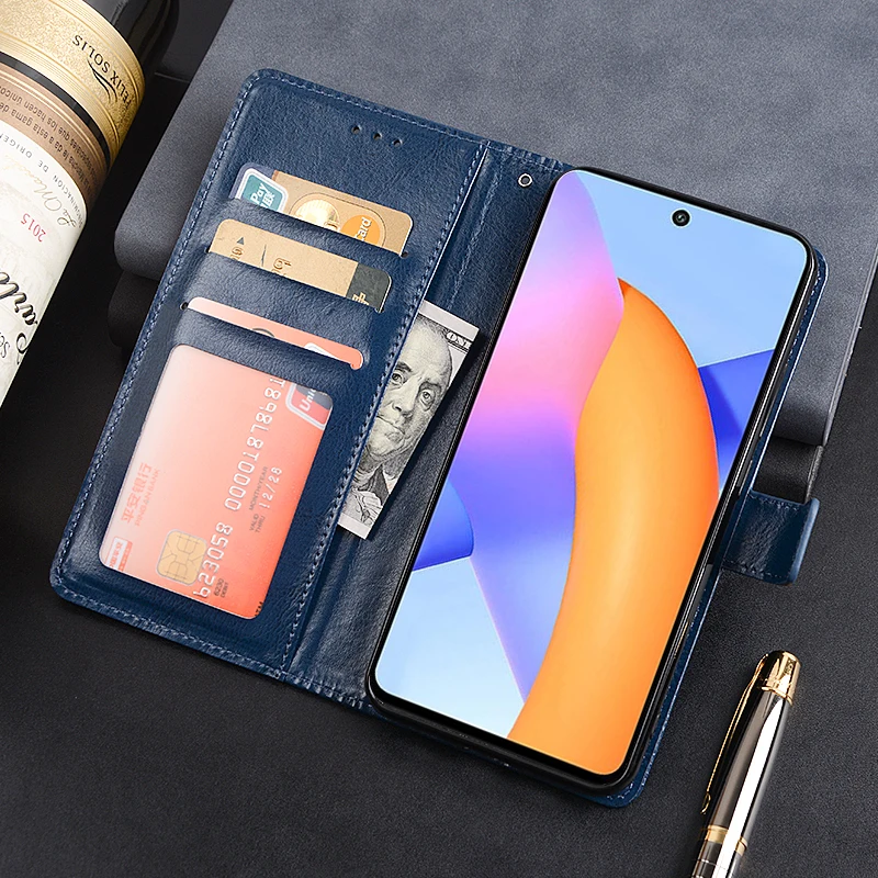 Чехол кошелек для Honor 10X Lite кожаный чехол книжка телефона оболочка|Бамперы| |