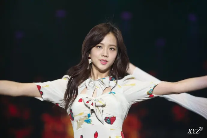 Kpop Blackpink JISOO/Новинка года; летнее уличная одежда; милое белое платье для женщин в Корейском стиле; kawaii; темпераментные платья с бантом; Одежда для девочек