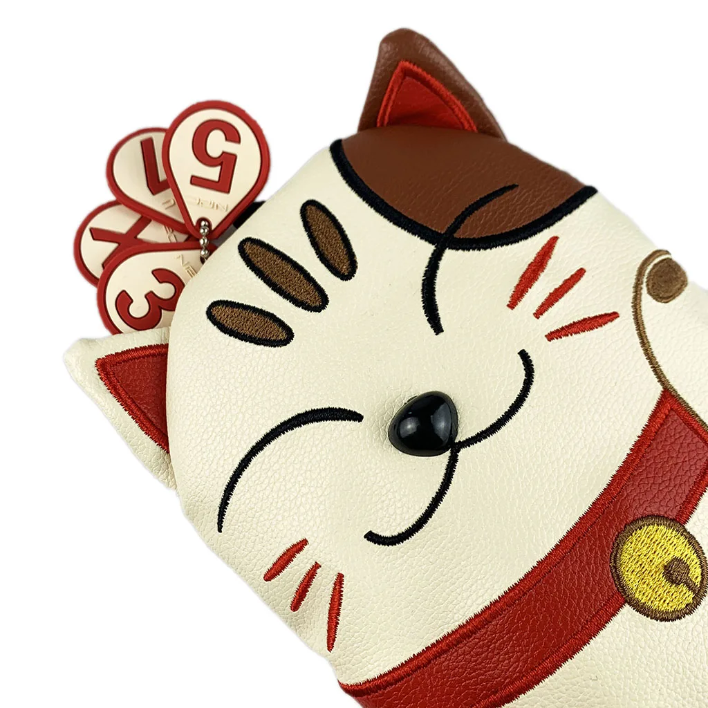 

3x Durable Golf Wood Head Cover Kitten Fairway 400cc Driver Headcover Guard Gift