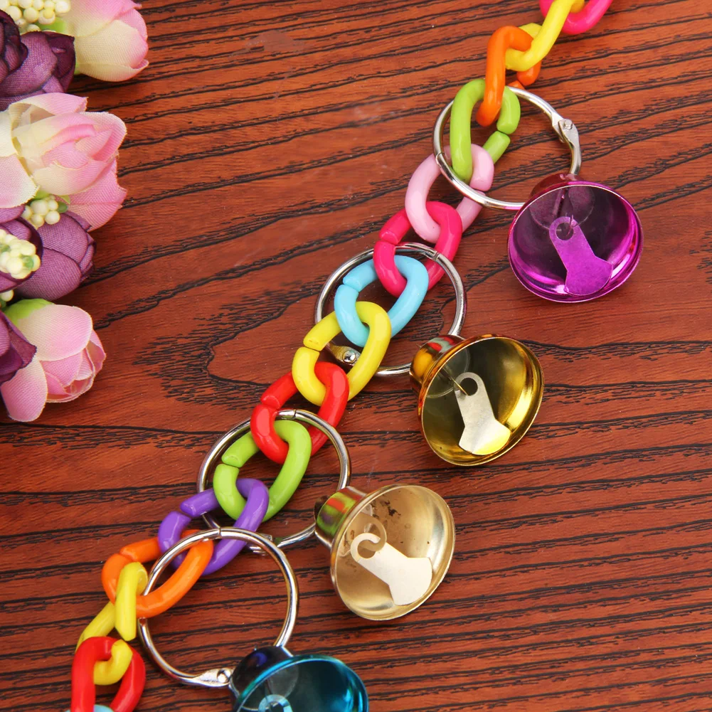 Акриловые ПЭТ птица жевательные игрушки клетка подвесная Лестница Качели