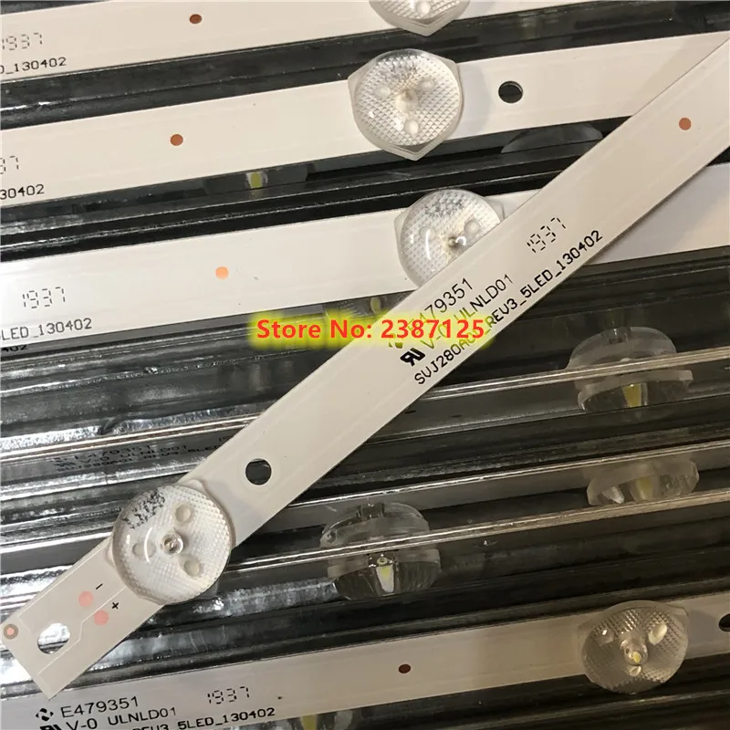 90 шт. Светодиодная лента для подсветки SVJ280A01 REV3 5 светодиодов 130402 28C2000B L2830HD DEXP 28A3000