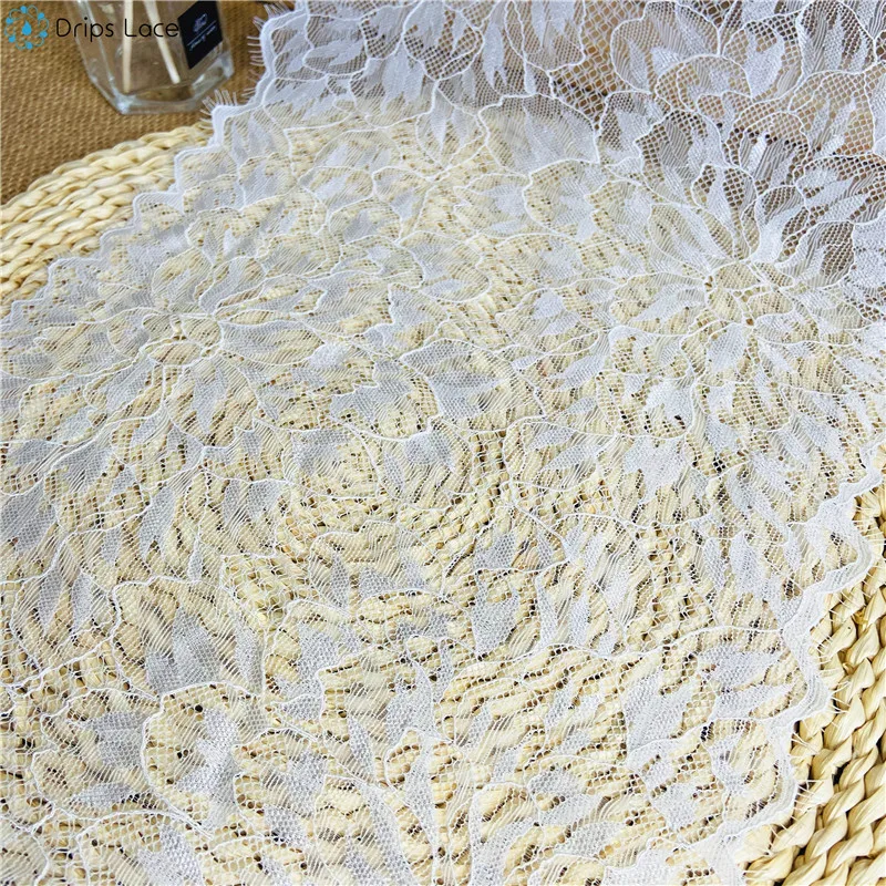 Женская белая кружевная сетчатая вышивка 23 5 см кружевные аксессуары сделай сам