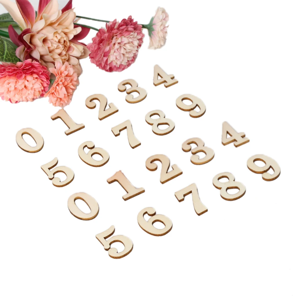 DIY домашнее украшение портативные деревянные буквы Фигурное 26 основных букв