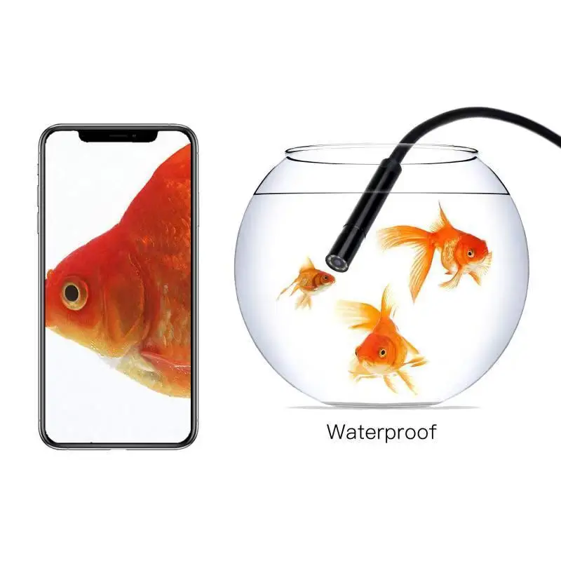 type c endoscope 5 5mm endoscopic camera 1 2m boroscope for android phone 480p home electricians inspection pipe sewer equipment free global shipping