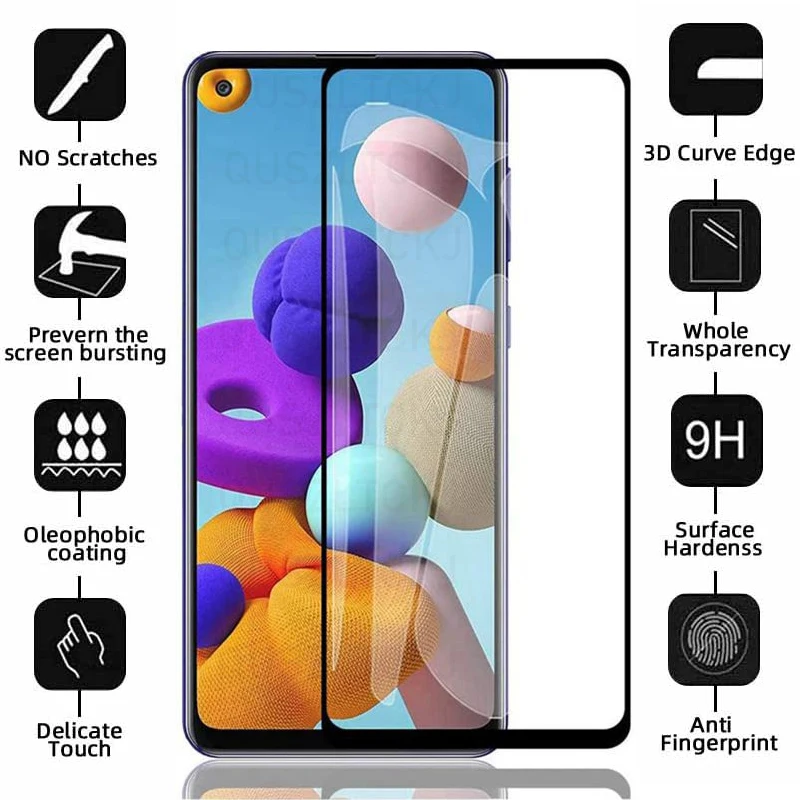 

Tempered Glass For Samsung Galaxy A51 A71 A32 A72 Screen Protector A50 A71 M51 M31 S A M 9 90 80 70 60 41 40 30 21 31 2018 5G 4G
