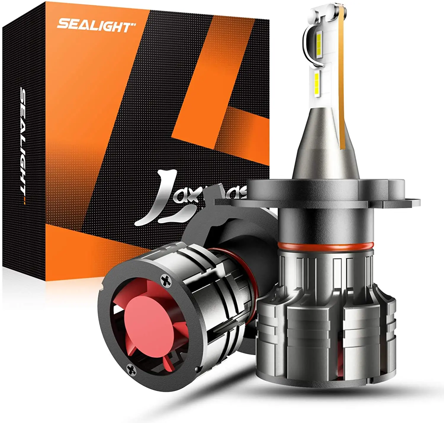 

SEALIGHT L1 светодиодная фара H4 9003 HB2 2 шт. Hi / Lo Beam 16000LM 12 В 6000 К 80 Вт H4 светодиодные фары 9003 автомобильные фары лампы для Audi BMW